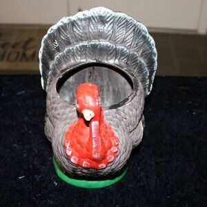Vintage Porclain Turkey Vase